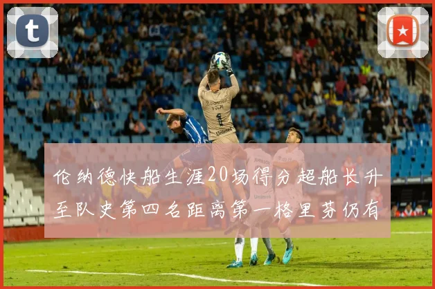 伦纳德快船生涯20场得分超船长升至队史第四名距离第一格里芬仍有62场差距