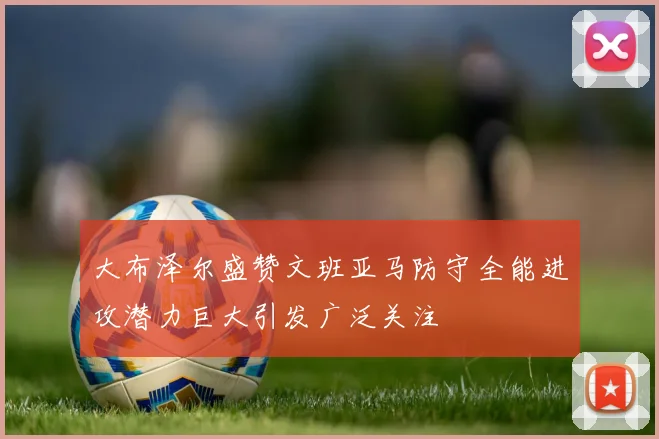 大布泽尔盛赞文班亚马防守全能进攻潜力巨大引发广泛关注